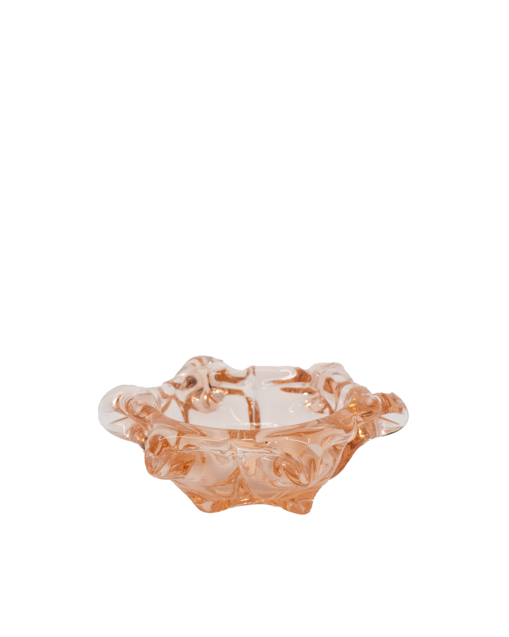 Vintage MCM Art Small Glass Bowl