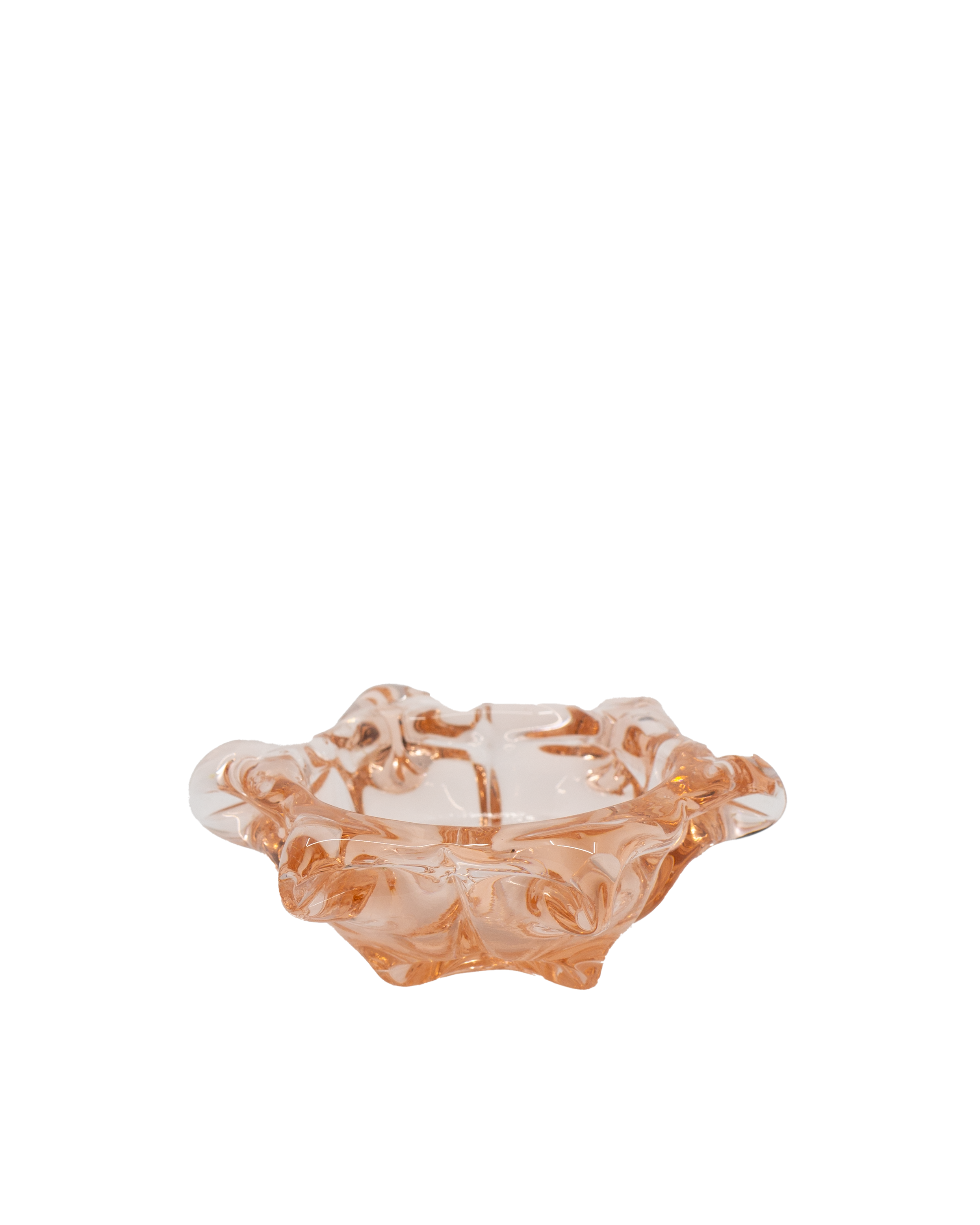 Vintage MCM Art Small Glass Bowl