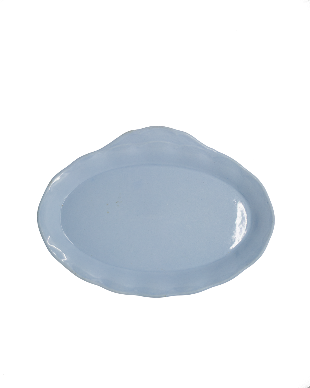 Grindley 'Lupin Petal' Blue Oval Plate