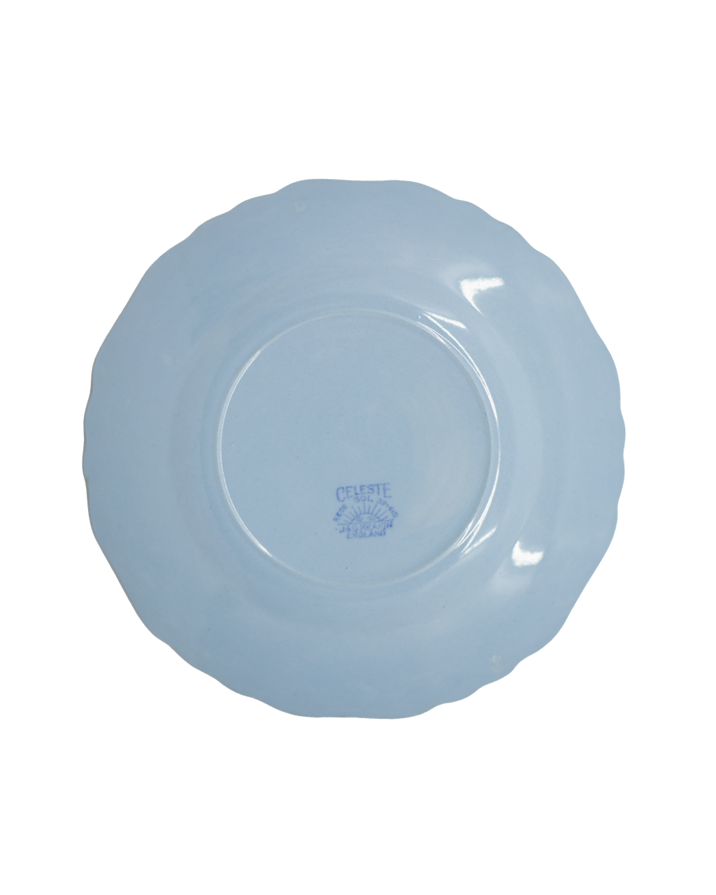 J&G Meakin 'Glamour' Celeste Blue Side Plates — Set of 2