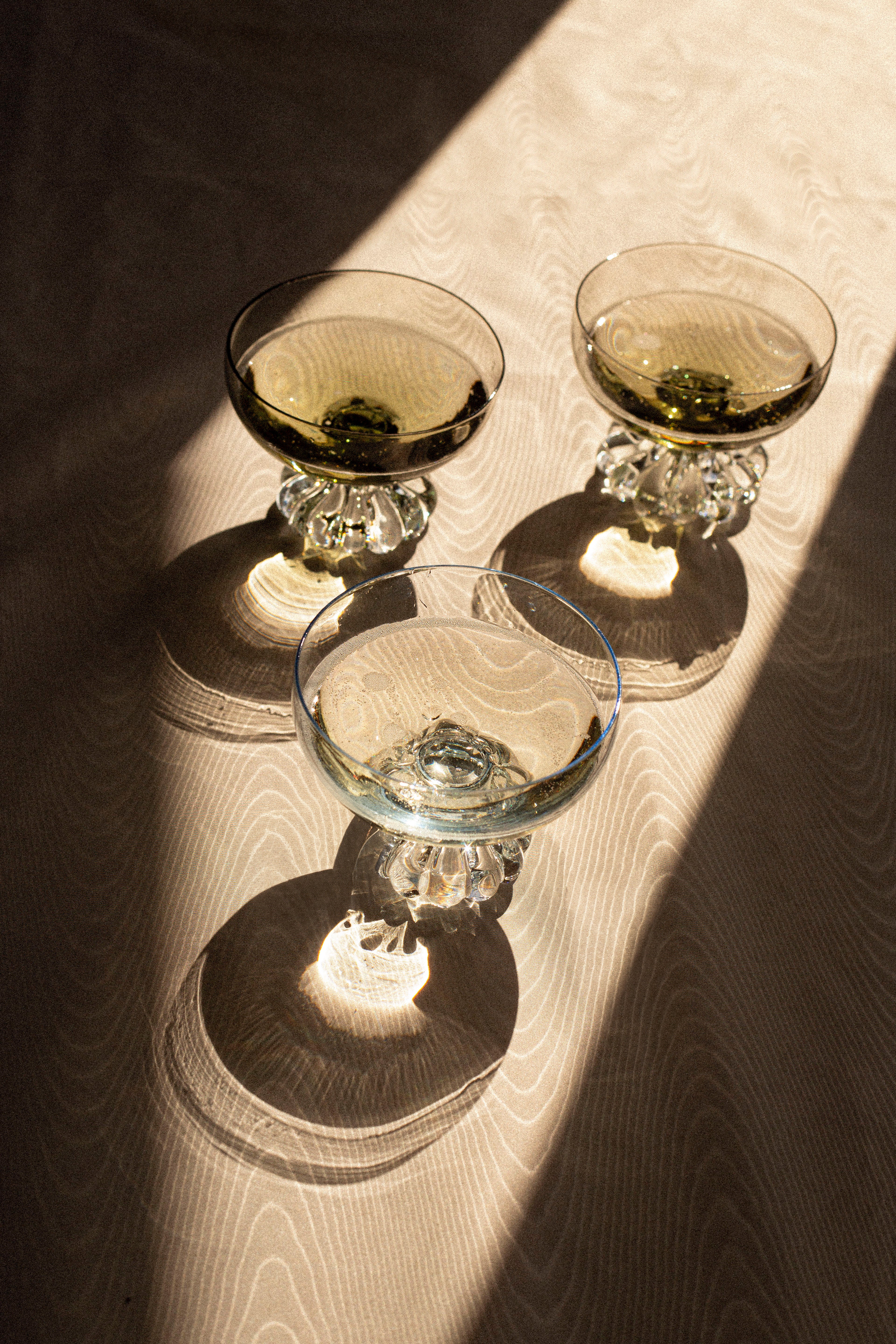 Åseda Glasbruk Art Glass — Set of 5
