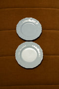 J&G Meakin 'Glamour' Celeste Blue Side Plates — Set of 2