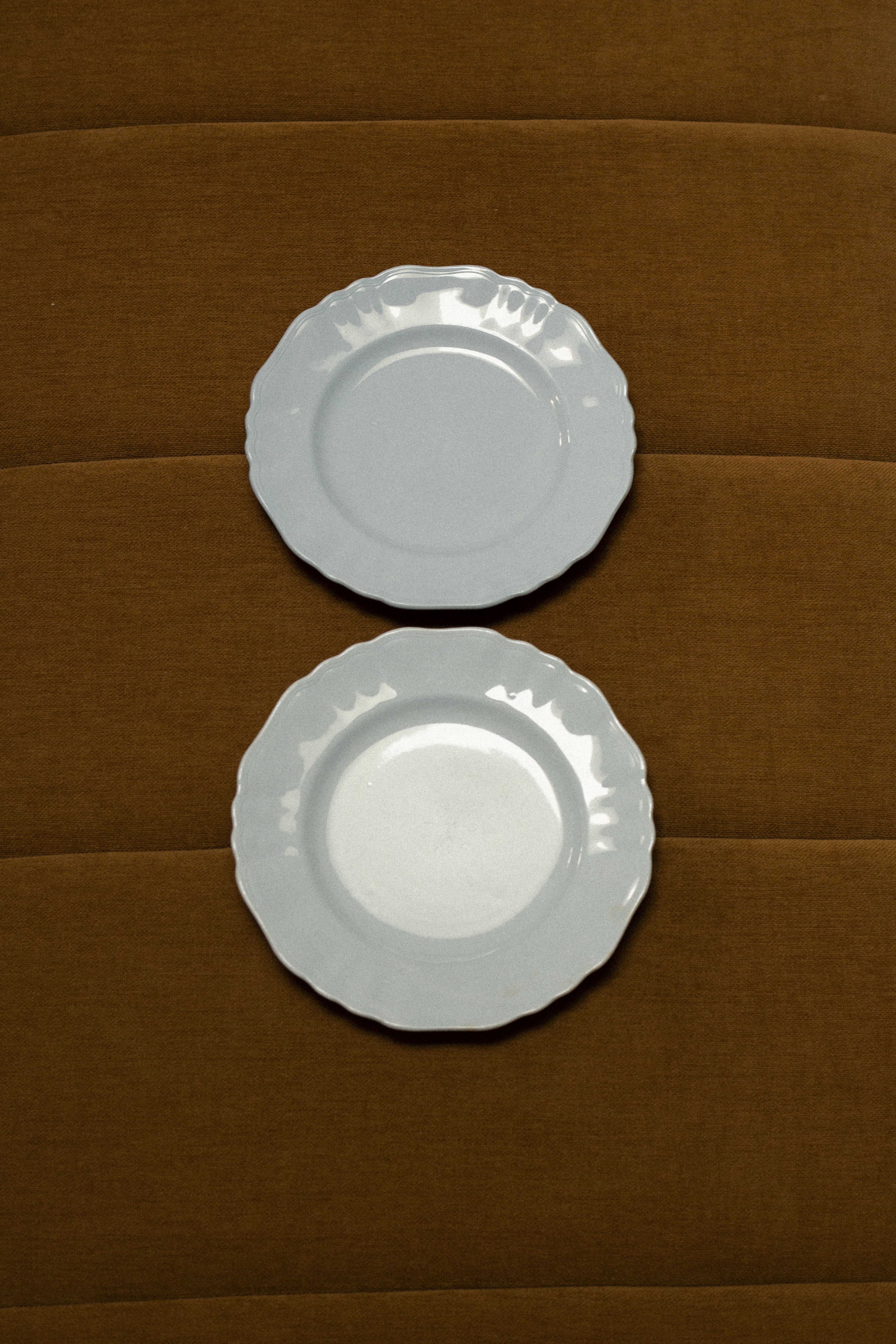 J&G Meakin 'Glamour' Celeste Blue Side Plates — Set of 2