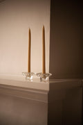 KIG Multi-Size Glass Candle Holders — Set of 2